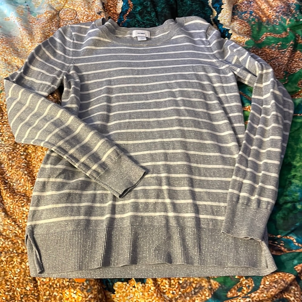 Silver sweater